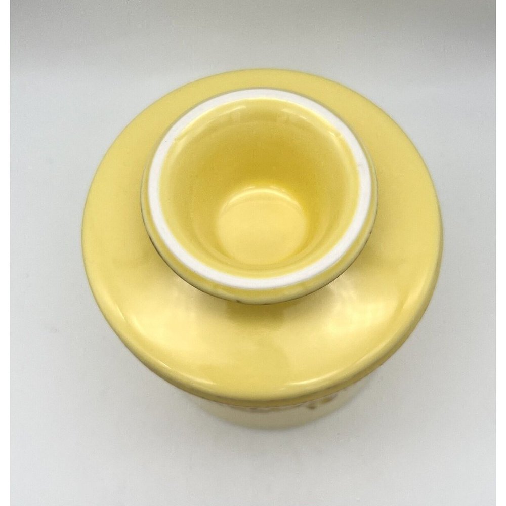 Butter Bell - The Original Butter Bell Crock by L. Tremain Yellow French Ceramic - Picture 2 of 5